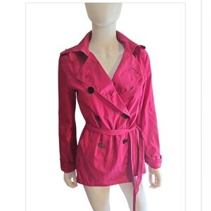 Women's Pink Double-Breasted Jacket​